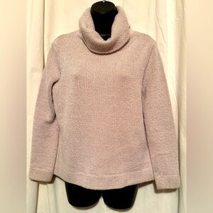 Loft Beige Pullover Turtleneck Sweater Women's Sz PL